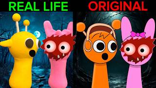 SPRUNKI OF The Best TikTok Video  REAL LIFE vs ORIGINAL [upl. by Rosella246]