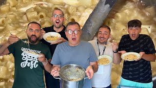 PASTA E PATATE  La Ricetta 👨‍🍳 Chef Franco cucina per CalcioNapoli24 a Dimaro [upl. by Plotkin]