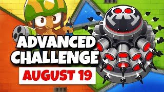 BTD6 Advanced Challenge  Tewbre  August 19 2024 [upl. by Ttnerb319]