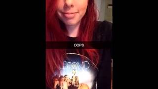 Dani Cimorellis Snapchat Story and Sneak Peek Of The quotBefore Octobers Gonequot Lyric Video [upl. by Adnalra]