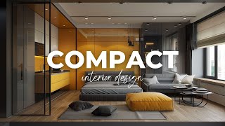 Compact Interior Design Transforming Small Spaces [upl. by Herv63]