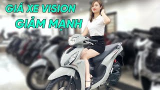 Giá xe Vision đầu tháng 8 có biến động mạnh [upl. by Mihsah]