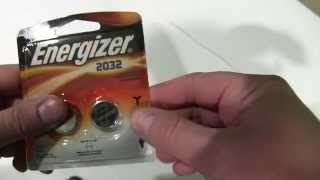 Energizer 2032 Battery Review [upl. by Ainelec426]