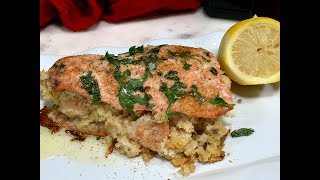 Shrimp amp Crab Stuffed Salmon [upl. by Eikcaj860]