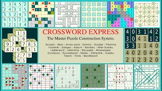 Building a Crossword with Crossword Express [upl. by Anehsak]