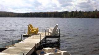 Muskoka Cottage for Rent 162 on Oxbow Lake near Huntsville Ontario [upl. by Arv]