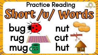 Practice Reading Short u Words  CVC Words [upl. by Serra]