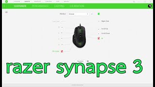 เซ็ตมาโคร razer synapse 3 setup TH [upl. by Ranita]