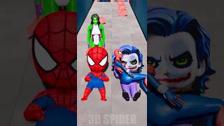 Kiss Run Spidey vs baby Joker In Barry Prison gta spiderman [upl. by Mord]