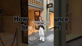 How to pronounce brand names whatpeoplewear fashion streetoutfit brandname melbourne outfit [upl. by Jany791]