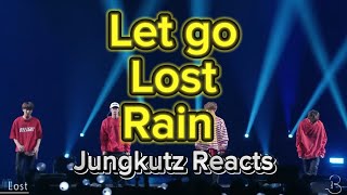 Jungkutz Reacts to BTSLet go Lost amp Rain [upl. by Vasos]