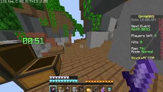 Minecraft Skywars IN BLocksMC [upl. by Marty248]