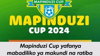 MABADILIKO YA RATIBA MAPINDUZI CUP 2024 [upl. by Feingold485]