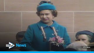 Archive Queen Elizabeth II opens the Burrell Collection in 1983 [upl. by Anya]