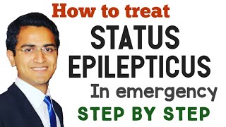 Status Epilepticus Emergency Treatment and Management Step Wise Emergency Medicine Lecture Series [upl. by Pippo]