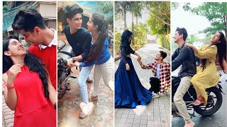 💐❤Sameeksha Sub And Bhavin Bhanushali Best 💕Romantic 😘 TikTok Compilation [upl. by Osicran708]