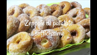 Zeppole di patate napoletane morbidissime [upl. by Edyaj]