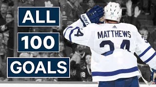 ReLive Auston Matthews’ First 100 Goals [upl. by Ocana]