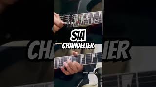 How to play Chandelier from Sia on guitar [upl. by Enilada]