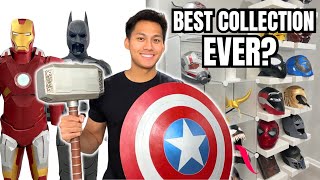 TOUR OF MY SUPERHERO COLLECTION  Marvel DC and more [upl. by Norret]