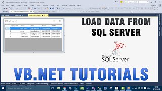 Programming in Visual Basic Net how to Connect SQL server Database to VBNet [upl. by Tlok]