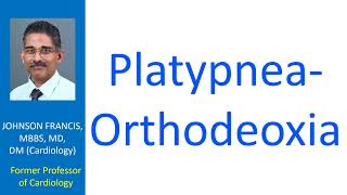 PlatypneaOrthodeoxia [upl. by Bruce]