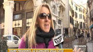 TG PADOVA 09112016  TRUMP PRESIDENTE LO SHOCK DELLA CITTA’ [upl. by Carlyle]