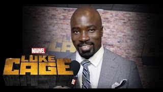 Mike Colter and Mahershala Ali – Marvel’s Luke Cage Premiere [upl. by Trask]