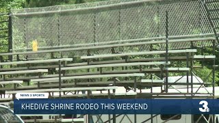 Khedive Shrine Rodeo set for Friday and Saturday [upl. by Karil]