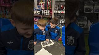 Наши воспитанники заглянули в soccershoptv и попали на съемки 😅😎 fcisloch islochyouth [upl. by Hausmann]