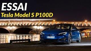 Essai Tesla Model S P100D [upl. by Tonjes]