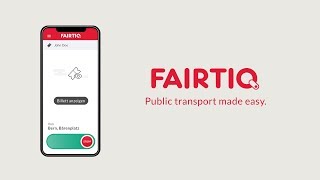 So funktioniert die App  einchecken auschecken FAIRTIQ [upl. by Michele]