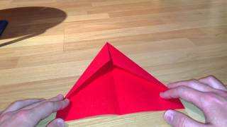 Tutorial Papierflieger bauen Papierflieger falten Papierflieger basteln [upl. by Yetty937]