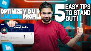 Optimize Your LinkedIn Profile 2024  5 Easy Steps for Beginners  Jobs in the Middle East [upl. by Timms683]