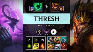 Thresh Support vs Jarvan IV Vision Controller  KR Master Patch 1416 [upl. by Trilbee]