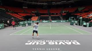 Carlos Alcaraz Forehand Slow Motion Analysis [upl. by Ayanat]