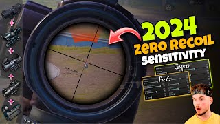 BEST SENSITIVITY SETTING ✅ AND FULL GUIDE  0 RECOIL IN PUBG MOBILE  BGMI [upl. by Enomas910]