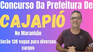 Concurso da prefeitura de CajapióMA [upl. by Vern892]