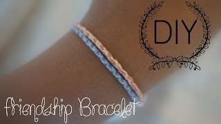 DIY ❤ Friendship Bracelet I SBC [upl. by Paulita]