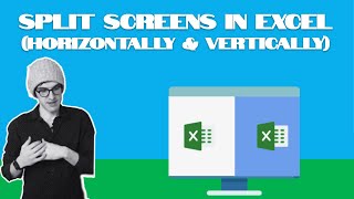 Splitting Screens in Excel Horizontally amp Vertically [upl. by Napier]