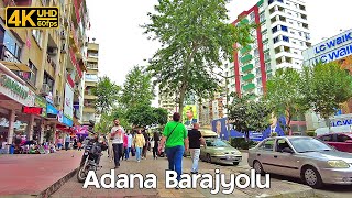 Adana Barajyolu  Walking Tour in Adana Turkey  4K 60 fps [upl. by Wyck]