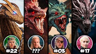 All 31 Dragons amp Their Riders in HOUSE OF THE DRAGON Explained  Game of Thrones Entire Lore [upl. by Karlotte]