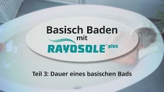 Basisch Baden Teil 3 Dauer eines basischen Bads [upl. by Akino]