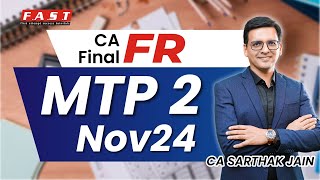 CA Final FR MTP2 Nov 24 MCQs  Descriptive [upl. by Luapsemaj]