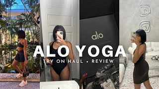 IS ALO YOGA WORTH IT  ALO YOGA TRY ON HAUL  REVIEW  FASHION FLETCHER [upl. by Bourque]