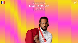 Slimane  Mon Amour Lyrics Video [upl. by Butta]