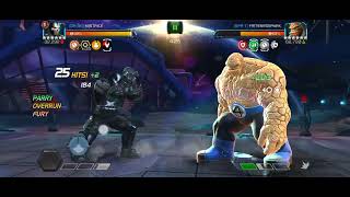 CrossBones can out damage Path 1 War Regen Crossbones vs Thing [upl. by Halilak]