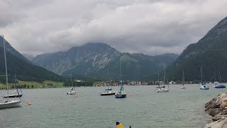 Kite Surfing in Achensee Lake Tirol Austria österreich tirol europe [upl. by Byrann]