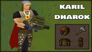 Budget Barrows Pure PKing Karil  Dharoks [upl. by Rosenkranz]