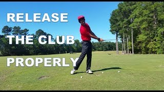 Learn the Proper Golf Swing Release for Amazing Accuracy [upl. by Wenger]